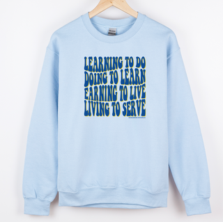 Groovy FFA Motto COLOR– Crewneck