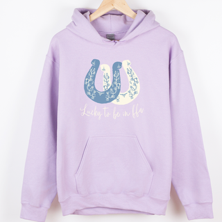 Lucky To Be In FFA Horseshoe– Hoodie