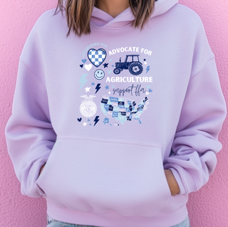 Patchwork Support FFA– Hoodie