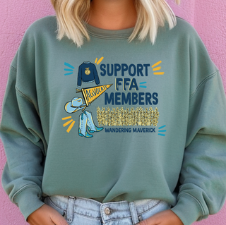Support FFA Members– Crewneck