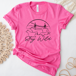 Stay Wild Livestock– Bella Canvas T-Shirt