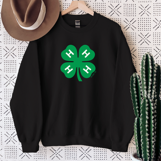 4-H Clover Green– Crewneck