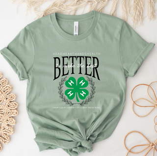 4-H Laurel- Bella Canvas T-Shirt