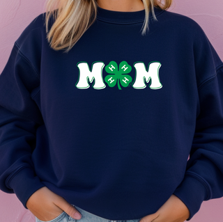 4-H Mom Clover– Crewneck