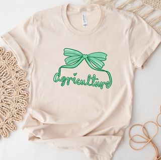 4-H Green Agriculture Bow- Bella Canvas T-Shirt