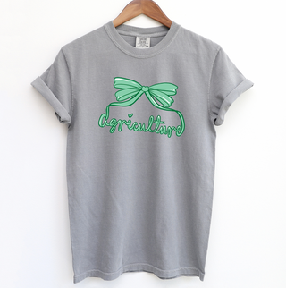 4-H Green Agriculture Bow– Comfort Colors T-Shirt