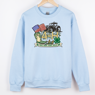 4-H Tractor– Crewneck