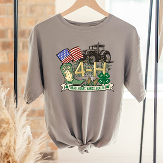 4-H Tractor– Comfort Colors T-Shirt