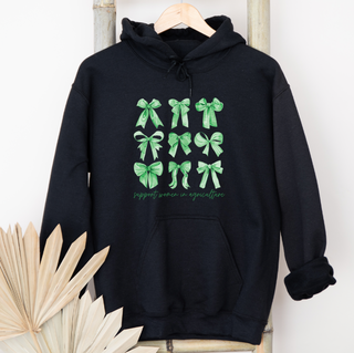 Green Bow Support Women In Agriculture– Hoodie
