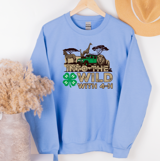 Into The Wild With 4-H– Crewneck