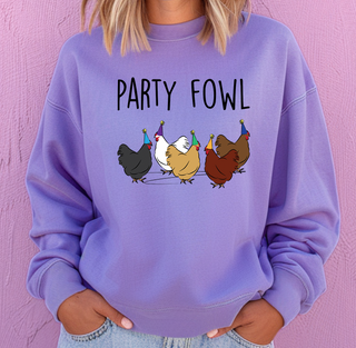 Party Fowl– Crewneck