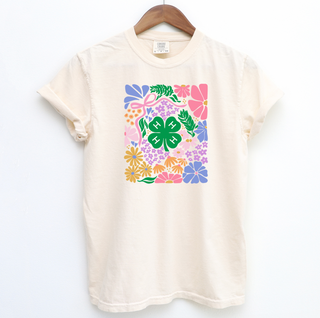 Spring Floral 4-H– Comfort Colors T-Shirt