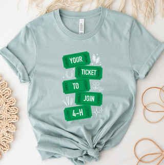Your Ticket To Join 4-H- Bella Canvas T-Shirt