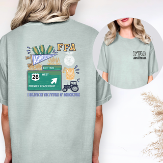 FFA Roadsign– Comfort Colors T-Shirt - Front & Back