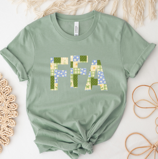 Green Quilted FFA- Bella Canvas T-Shirt