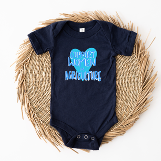 Blue Heart Support Women In Ag– Infant/Toddler/Youth