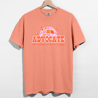 Disco Advocate For Women In Agriculture– Comfort Colors T-Shirt