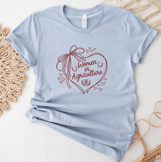 Horseshoe Support Women In Agriculture- Bella Canvas T-Shirt