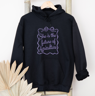 Ribbon She Is The Future Of Agriculture– Hoodie