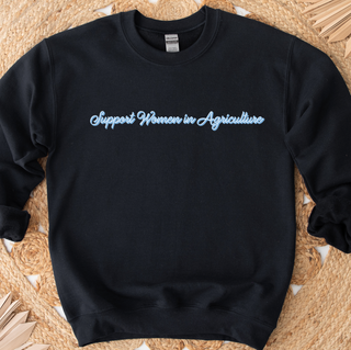 Ribbon Support Women In Agriculture– Crewneck