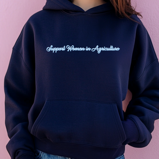 Ribbon Support Women In Agriculture– Hoodie