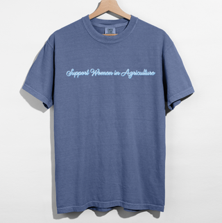 Ribbon Support Women In Agriculture– Comfort Colors T-Shirt