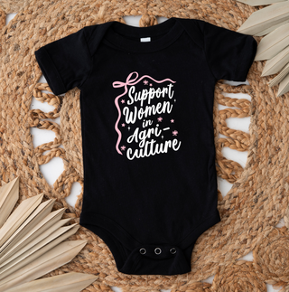 Script Bow Support Women In Agriculture– Infant/Toddler/Youth