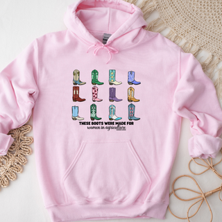These Boots Were Made For Women In Ag– Hoodie