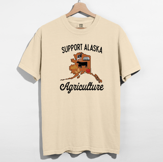 Support Alaska Agriculture– Comfort Colors T-Shirt