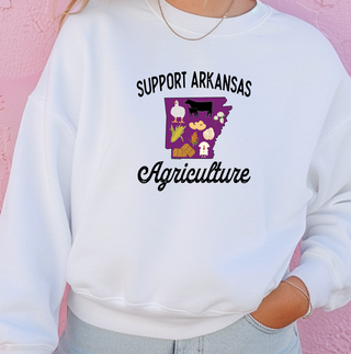 Support Arkansas Agriculture– Crewneck