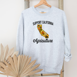 Support California Agriculture– Crewneck