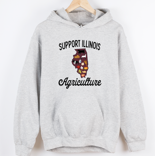 Support Illinois Agriculture– Hoodie