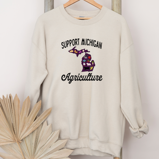 Support Michigan Agriculture– Crewneck