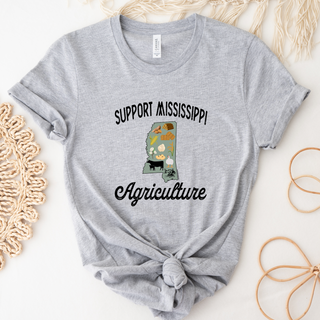 Support Mississippi Agriculture- Bella Canvas T-Shirt