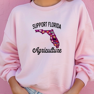 Support Florida Agriculture– Crewneck