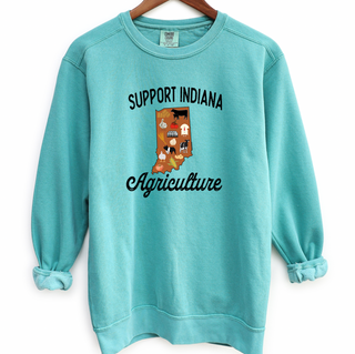Support Indiana Agriculture– Crewneck