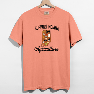 Support Indiana Agriculture– Comfort Colors T-Shirt