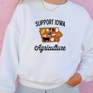Support Iowa Agriculture– Crewneck