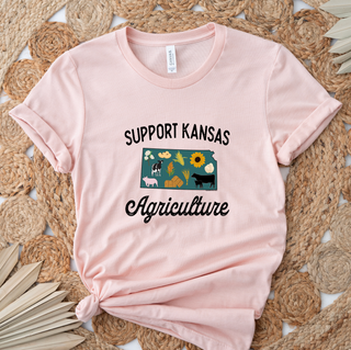 Support Kansas Agriculture- Bella Canvas T-Shirt