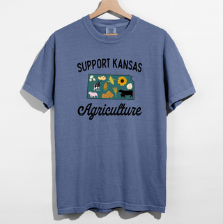 Support Kansas Agriculture– Comfort Colors T-Shirt