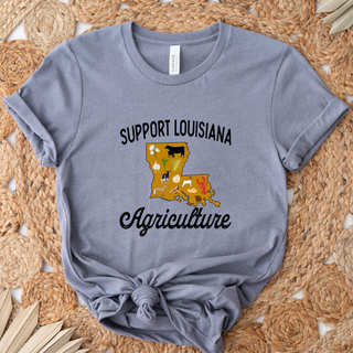 Support Louisiana Agriculture- Bella Canvas T-Shirt