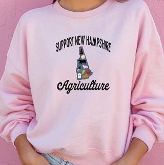 Support New Hampshire Agriculture– Crewneck