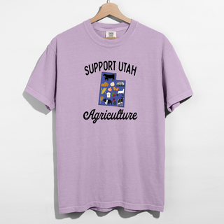 Support Utah Agriculture– Comfort Colors T-Shirt