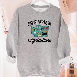 Support Washington Agriculture– Crewneck