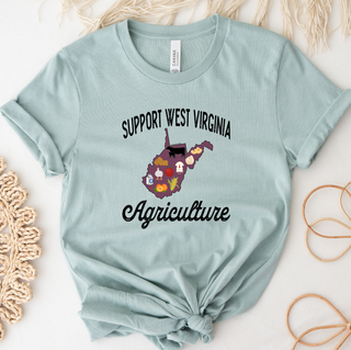 Support West Virginia Agriculture- Bella Canvas T-Shirt