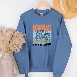 Earthy Agvocate For Agriculture– Crewneck