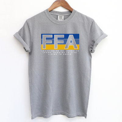 FFA Color Block ComfortWash/ComfortColor T-Shirt (S-4XL) - Multiple Colors!