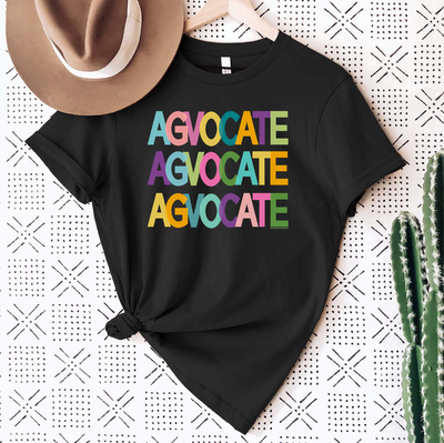All The Colors Agvocate T-Shirt (XS-4XL) - Multiple Colors!