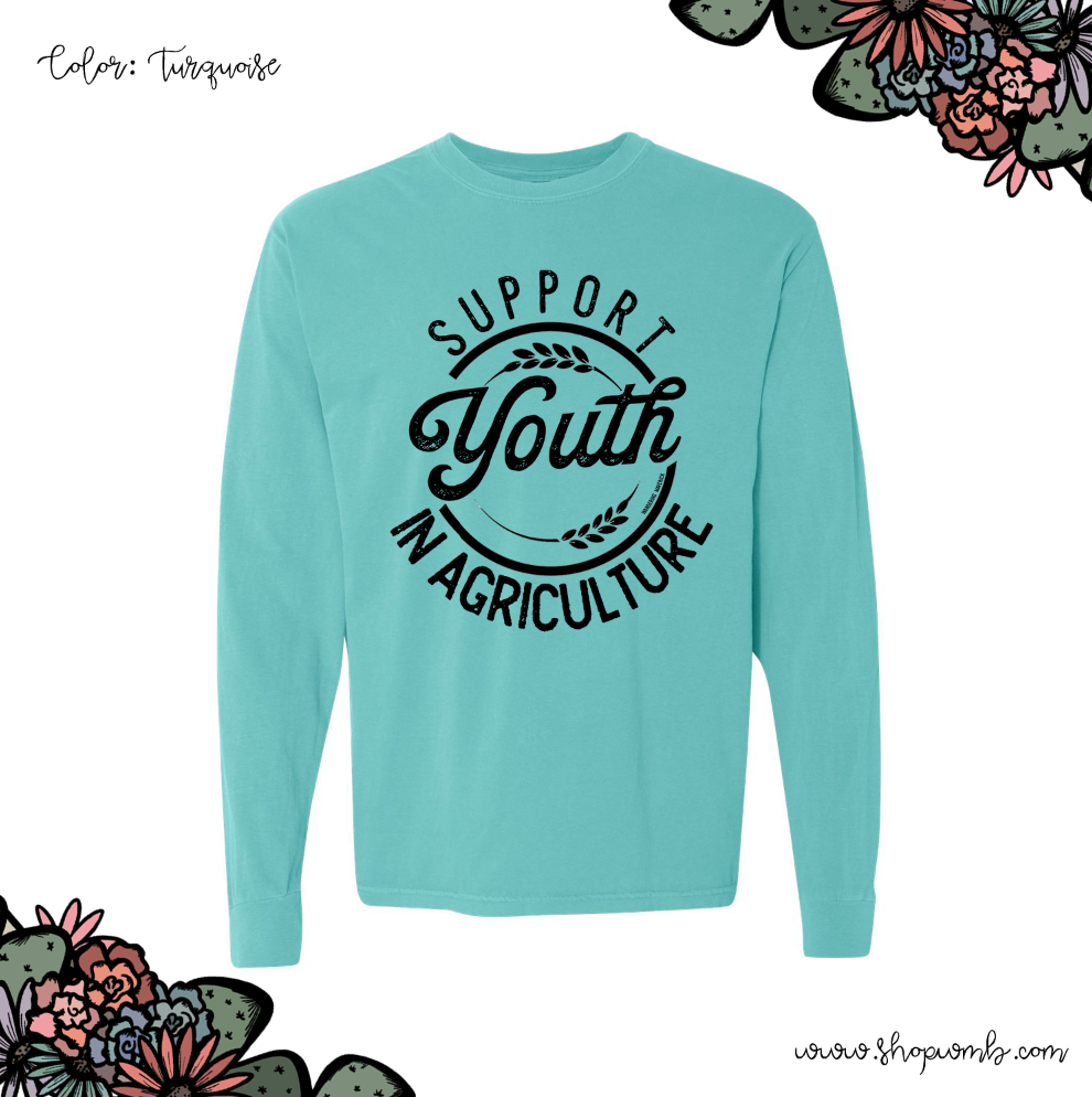 Support Youth In Agriculture LONG SLEEVE T-Shirt (S-3XL) - Multiple Colors!