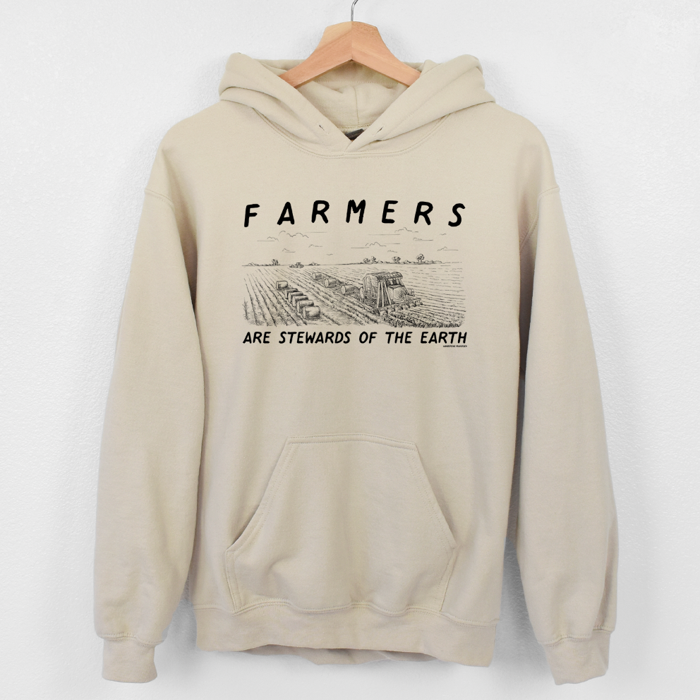 Farmers Are Stewards of the Earth Hoodie (S-3XL) Unisex - Multiple Colors! (Copy)